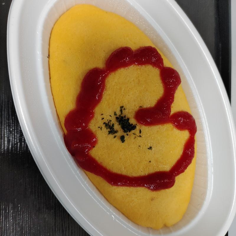 ふわふわオムライス(little pool coffee)