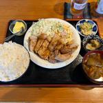 厚切りポーク定食