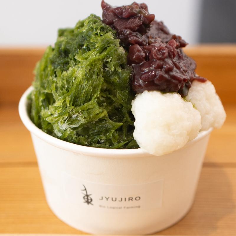 おはぎ氷 雫 抹茶(重次郎)