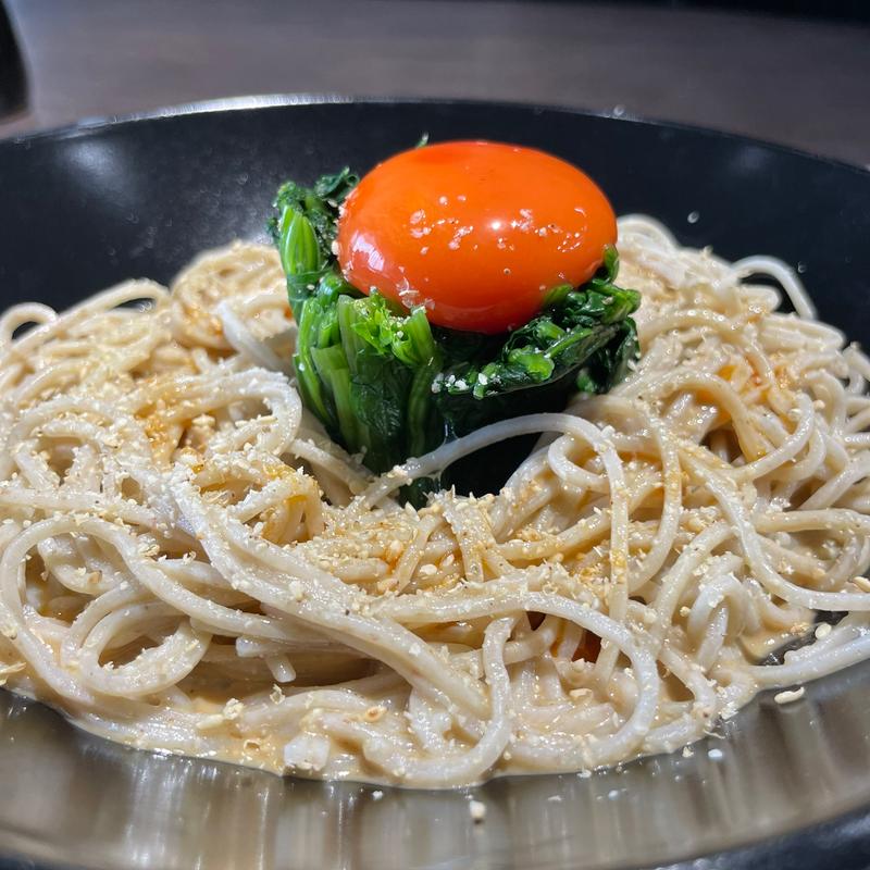 ほうれん草冷し担々そば(TOKYO BURNSIDE)