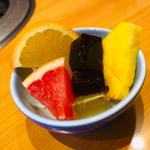 フルーツサラダ_なべしまランチ