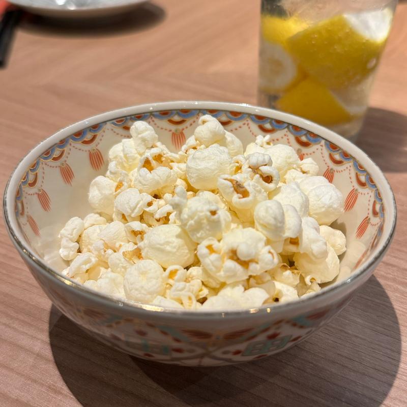 サービスのポップコーン(だぶる)