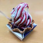 農アイスワッフル ブルーベリー
