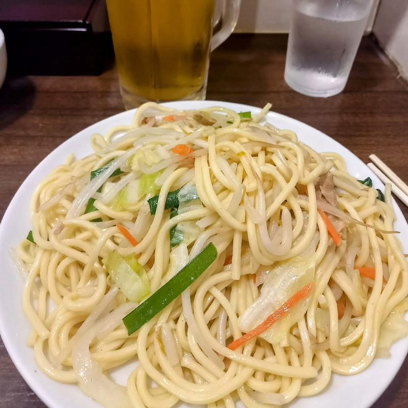 白焼きそば 塩味(龍味 （リュウマイ）)