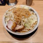 小ラーメン　にんにく野菜油