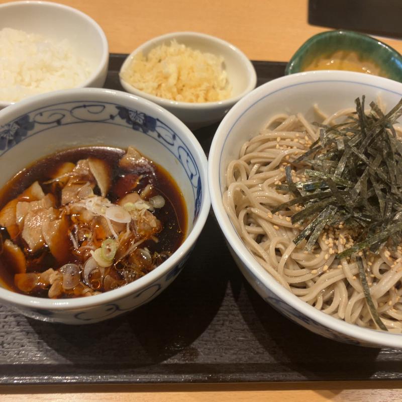 大辛 冷やし肉つけ蕎麦(吉祥庵 ららぽーとＴＯＫＹＯ－ＢＡＹ店)