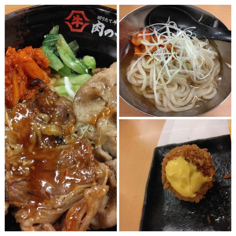 牛カルビ丼(肉のヤマ牛小田急マルシェ狛江)