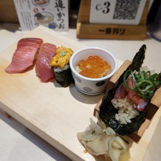 特上 赤酢握り鮨5貫(巻き鮨・中華そば浜八)