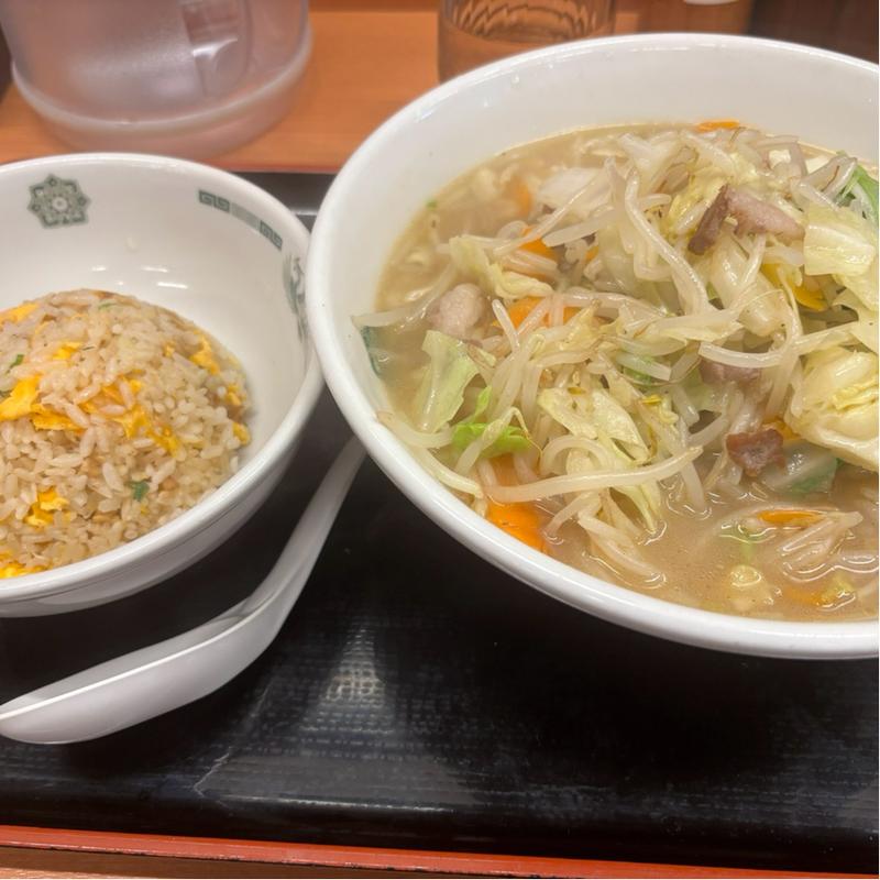 やさいたっぷりタンメン(日高屋 川越西口店)