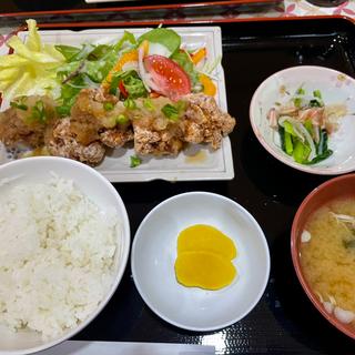 唐揚げおろしポン酢定食