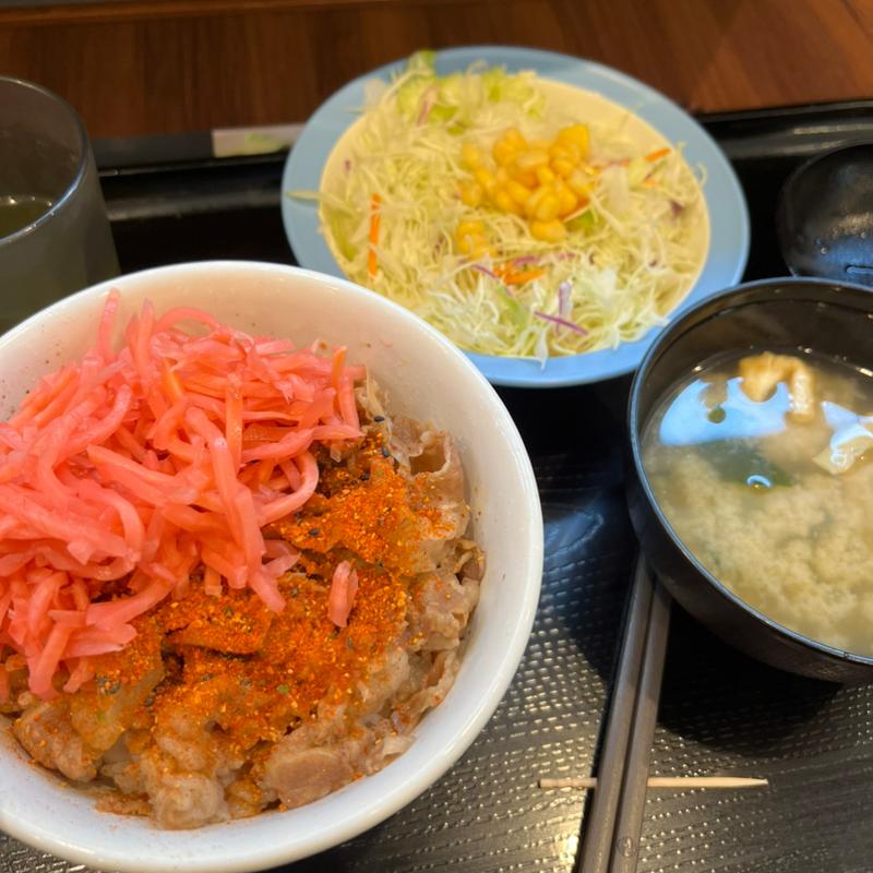 牛丼ランチ並(松屋 中村橋店 )