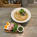 アカニシ貝と煮干しラーメン