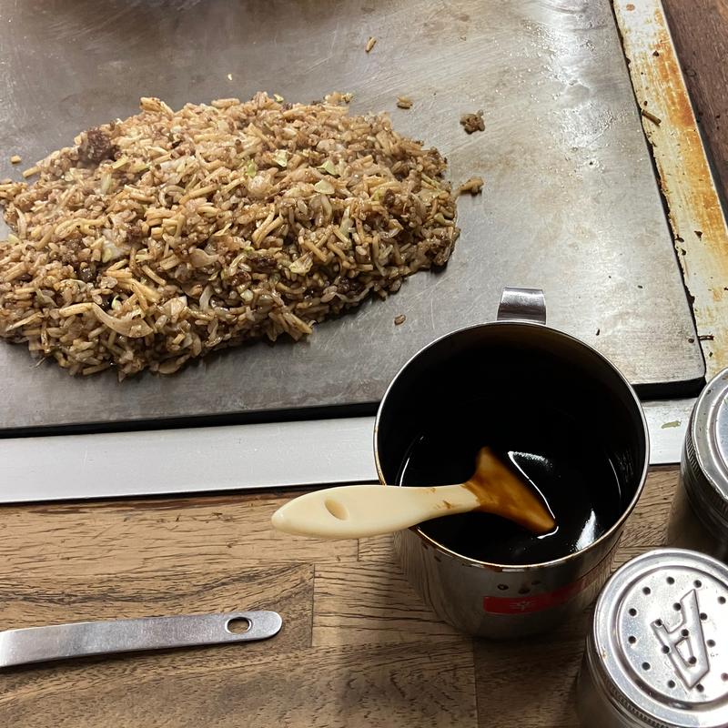 すじそばめし(お好み焼　青森)