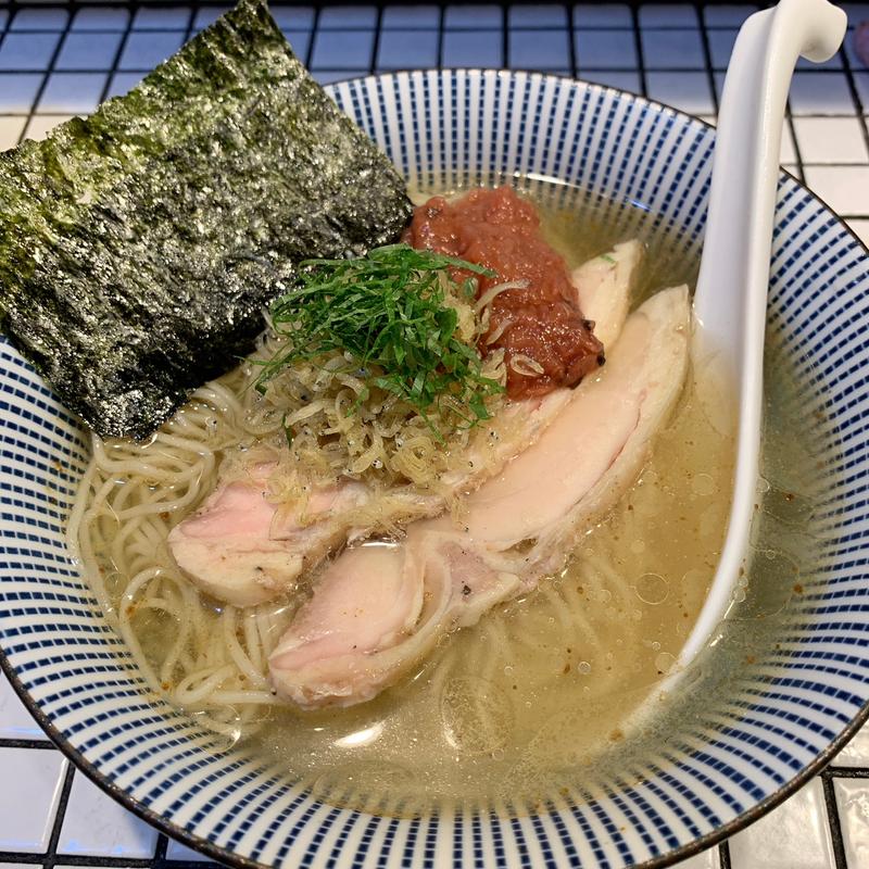 美味ぇ（梅ぇ）冷やしラーメン(81番)