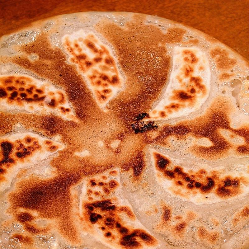 華餃子（羽根付焼餃子）(餃子坊　豚八戒)