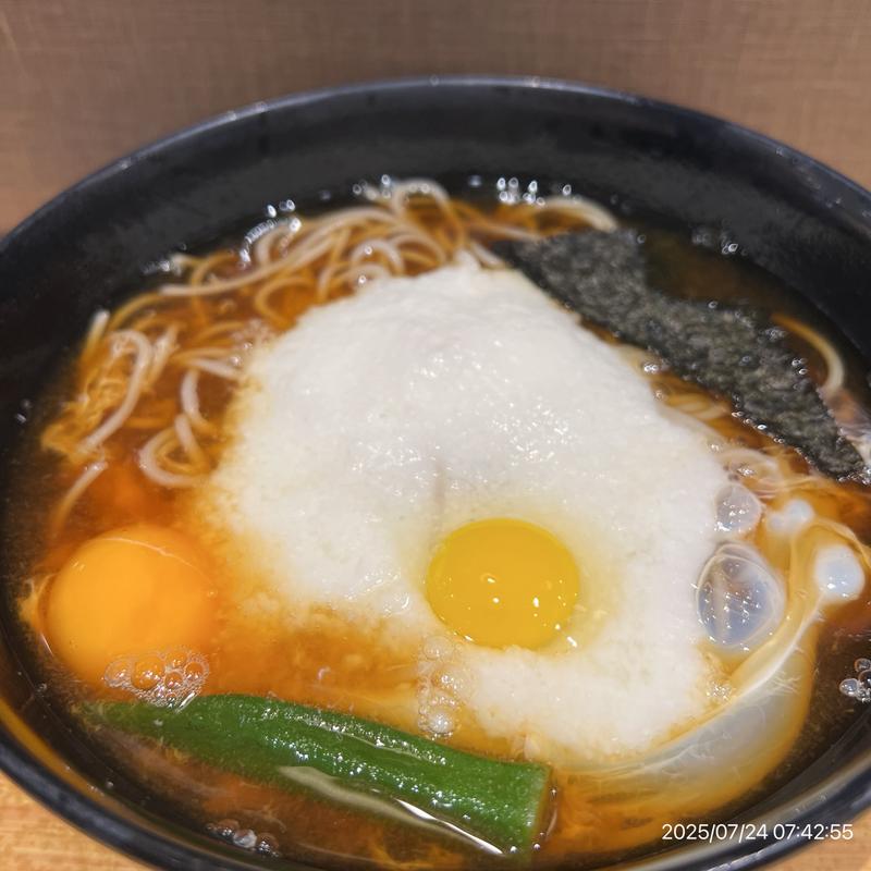 山かけそば(小諸そば 神保町店)