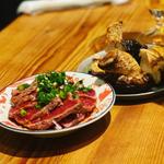 ラム肉の炙りタタキ