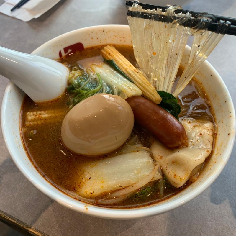 麻辣湯2辛(七宝麻辣湯（チーパオマーラータン） 三鷹店)