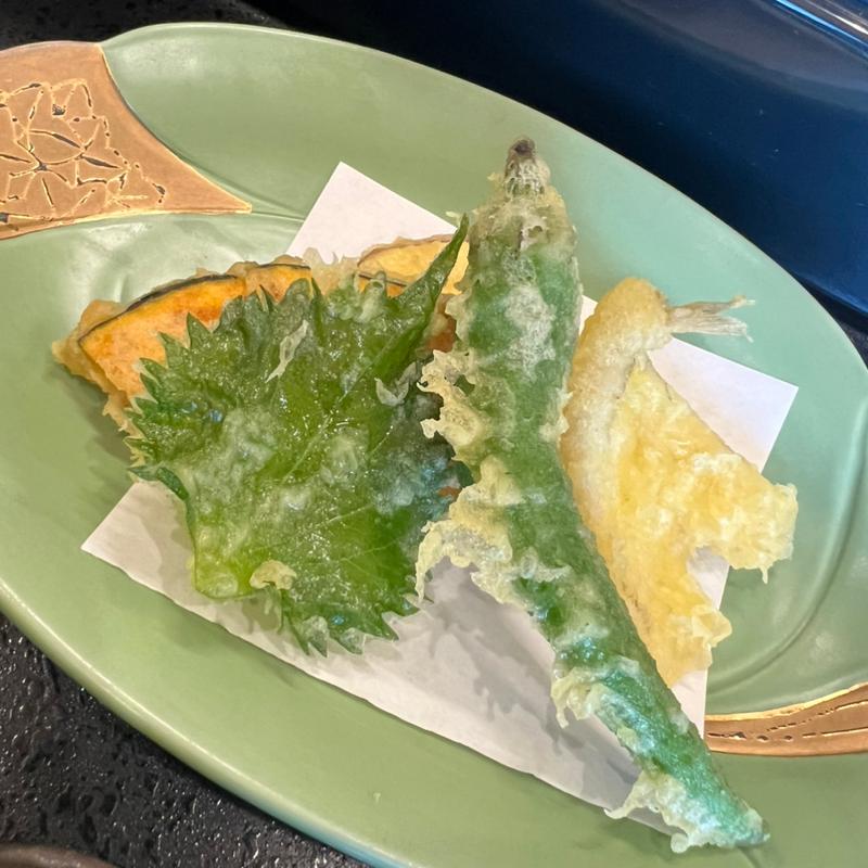 天ぷら盛り合わせ(花御膳)(花丸)