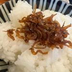 ちりめん山椒ご飯(花御膳)