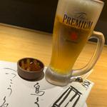 お通し　生ビール