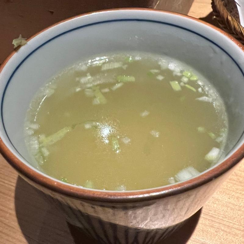 鳥スープ(鳥ぎん鴨宮店)