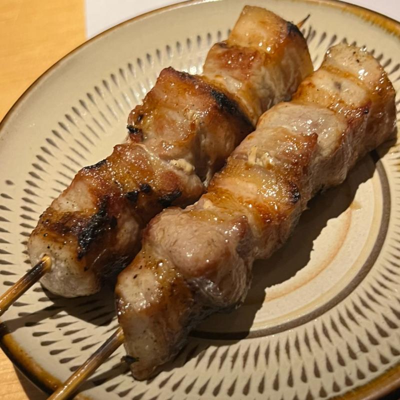 豚バラ串　（塩）(鳥ぎん鴨宮店)