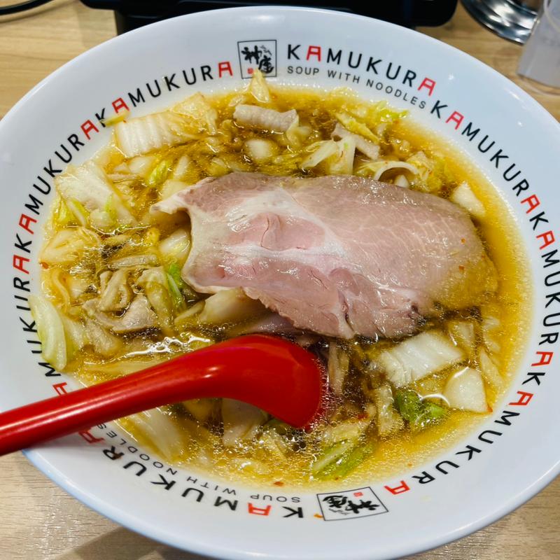 おいしいラーメン(どうとんぼり神座 麻布十番店)