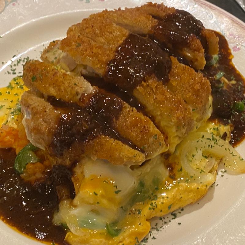 下町の洋食 ボルガライス(我まんま )