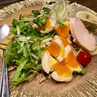 冷やし中華(鶏そば十番１５６ 麻布十番本店)