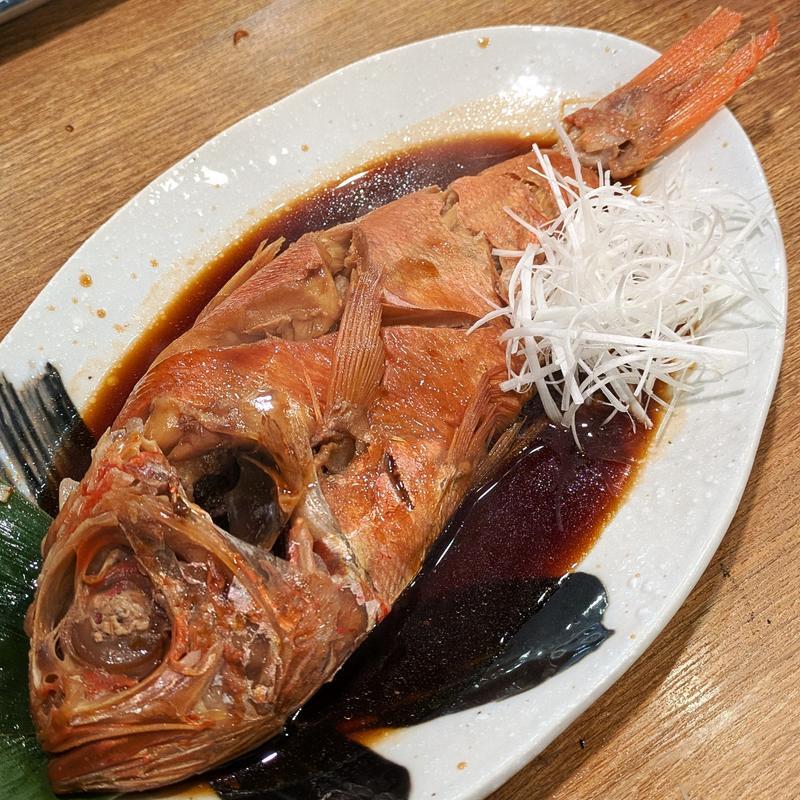 金目鯛の姿煮(磯丸水産 京急川崎店)