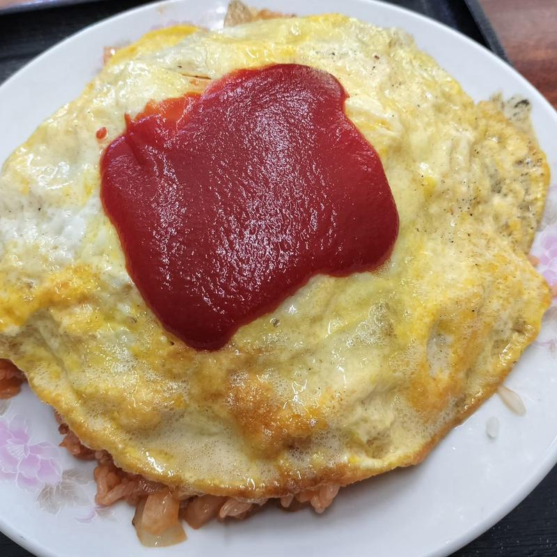 オムライス 大盛り(福宝)