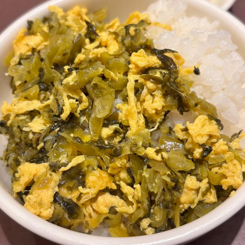 高菜ご飯(唐朝刀削麺 成田空港店)