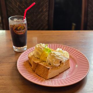 アーモンドバニラトースト アイスコーヒーに変更
