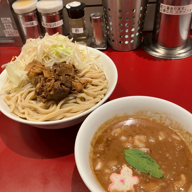 濃厚つけ麺(豚ラーメン　ミドリカワ)