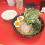 ラーメン並(味玉,九条ネギトッピング)
