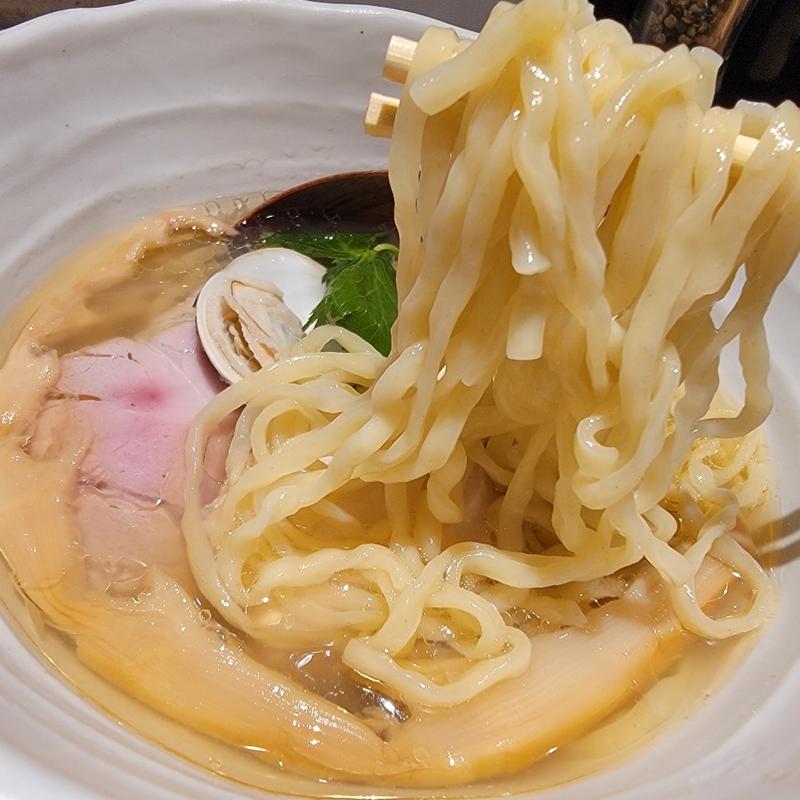 和出汁そば(貝)(拉麺 江戸壱)