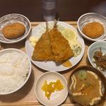 アジフライ定食