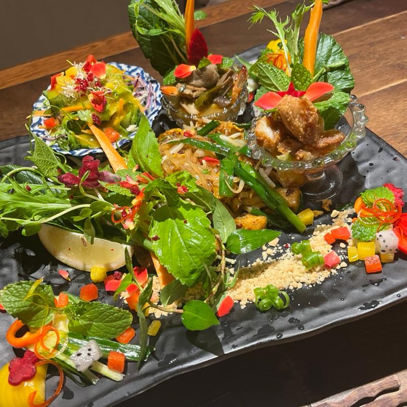 タイの焼きそば（パッタイ）ランチ(バーンタイ ASHIYA)