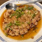 鳥唐揚げの葱ソースかけ