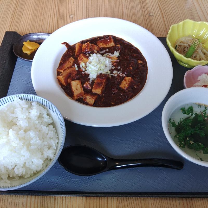 本格麻婆豆腐定食(すが家)