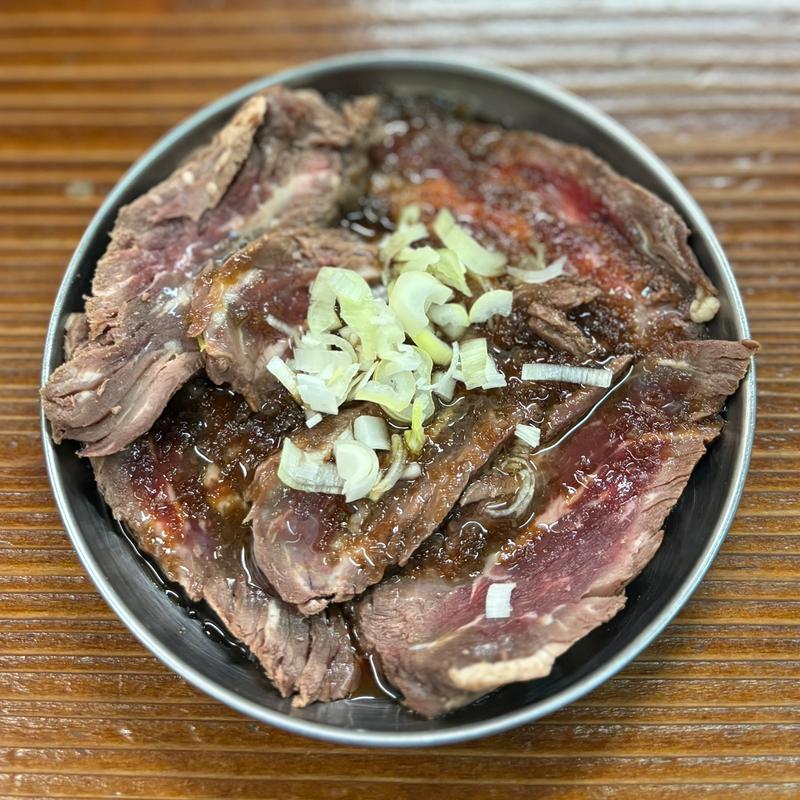 牛ハラミタタキ(大衆食堂スタンド そのだ )