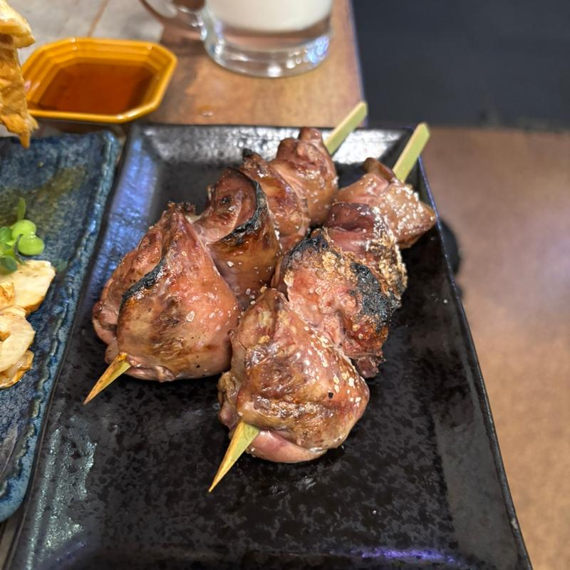 焼き鳥各種&秋刀魚&糸かき氷(要ノ鳥)