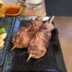 焼き鳥各種&秋刀魚&糸かき氷
