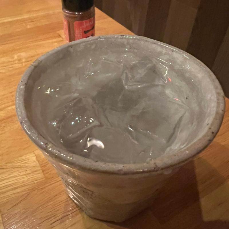 泡盛ロック(やきとりやさんあっ鶏)