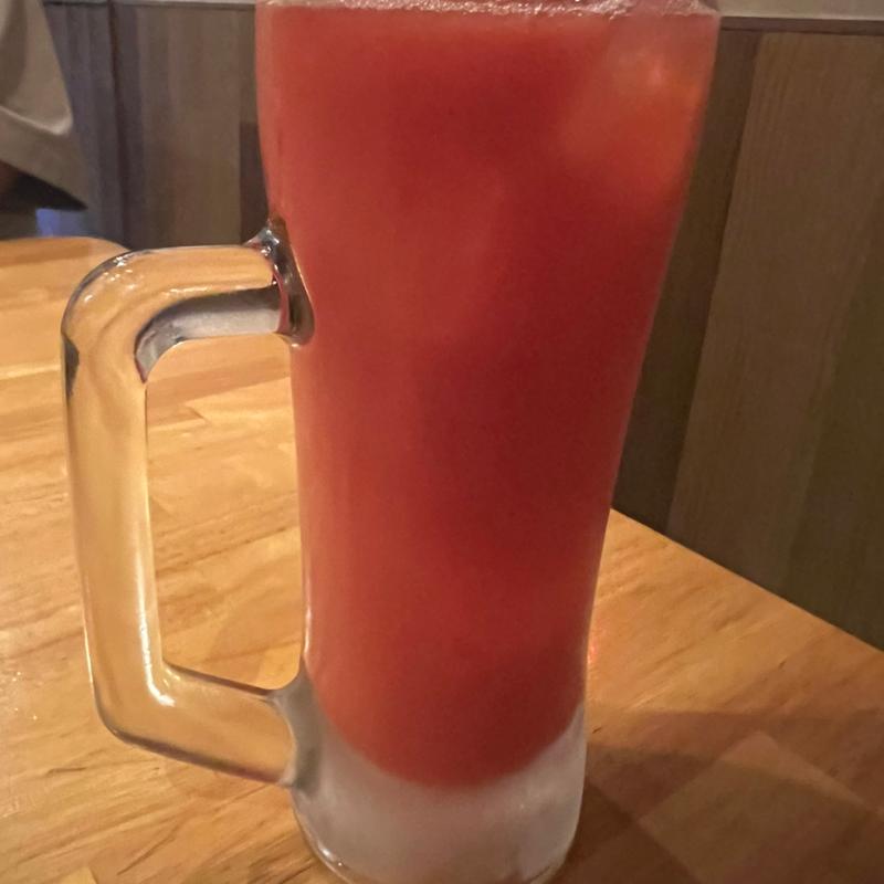 トマトチューハイ(やきとりやさんあっ鶏)