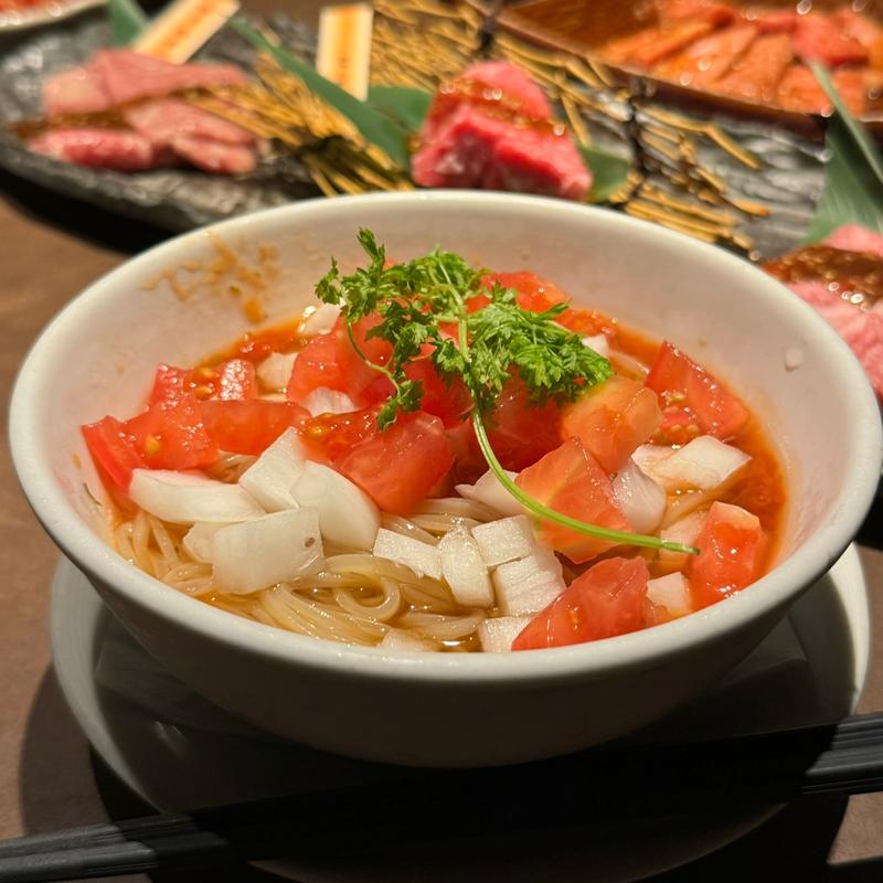 チリトマト冷麺(味樹園 栄店)