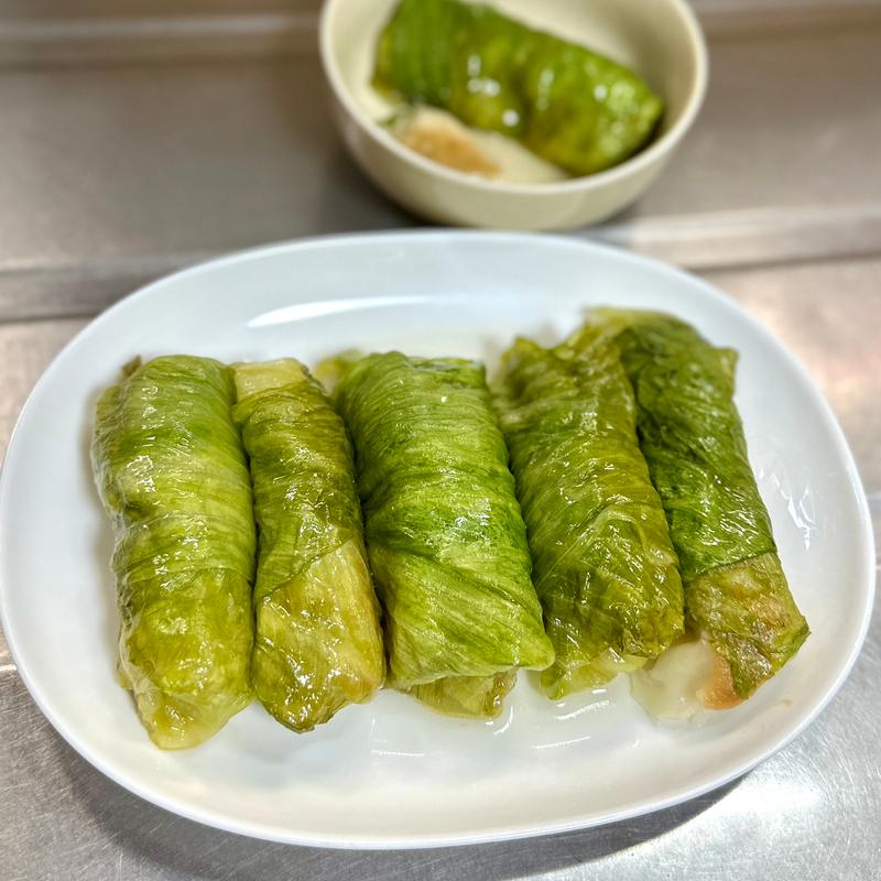 餃子のレタス巻き(ベルクス 東墨田店)