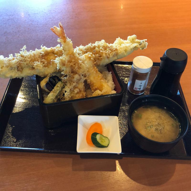 穴子一本入り特上天重(一幸 船橋店)