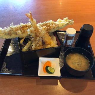 穴子一本入り特上天重